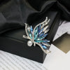 Alloy Brooch Star Animal Flower Bow Leaf Pattern Electroplating Simple Fashionable Personality