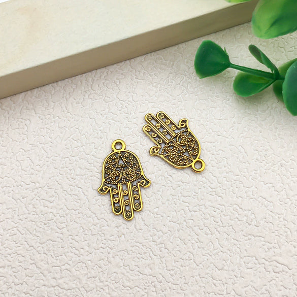 Alloy Butterfly Accessories Electroplated For Diy Bracelet Pendant Earrings