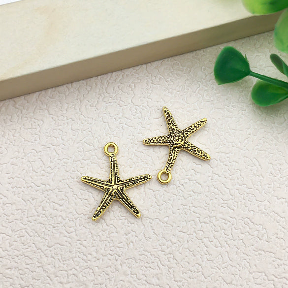 Alloy Butterfly Accessories Electroplated For Diy Bracelet Pendant Earrings