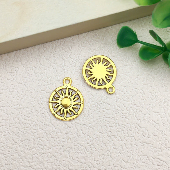 Alloy Butterfly Accessories Electroplated For Diy Bracelet Pendant Earrings