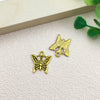 Alloy Butterfly Accessories Electroplated For Diy Bracelet Pendant Earrings