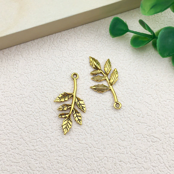 Alloy Butterfly Accessories Electroplated For Diy Bracelet Pendant Earrings