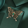 Alloy Butterfly Brooch Electroplating Minimalist Animal Design Women's Jewelry