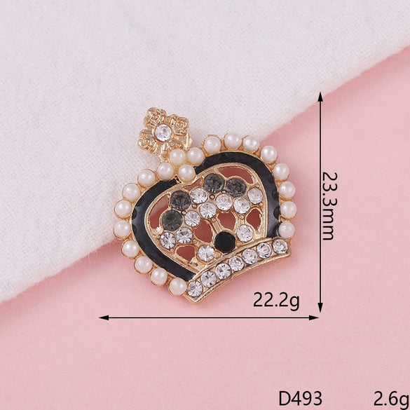 Alloy Butterfly Pattern Electroplated Fashion Ol Style Slippers And Bracelet Accessories