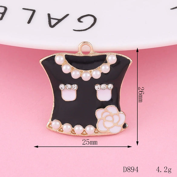 Alloy Butterfly Pattern Electroplated Fashion Ol Style Slippers And Bracelet Accessories