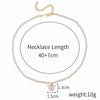 Alloy Butterfly Women's Collarbone Necklace With Electroplating Treatment