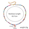 Alloy Butterfly Women's Collarbone Necklace With Electroplating Treatment