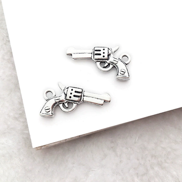 Alloy Cactus Western Denim Hat Electroplating Creative Diy Pendant Accessories For Bracelet Necklace Keychain