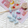 Alloy Candy Shape Loose Beads With Color Wave Dot Handpainted And Baking Paint For Diy Bracelet Necklace Mobile Phone Chain