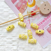 Alloy Candy Shape Loose Beads With Color Wave Dot Handpainted And Baking Paint For Diy Bracelet Necklace Mobile Phone Chain