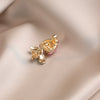 Alloy Carrot Antiglare Brooch Electroplated Women's Minimalist Fruit Style Suit Accessory