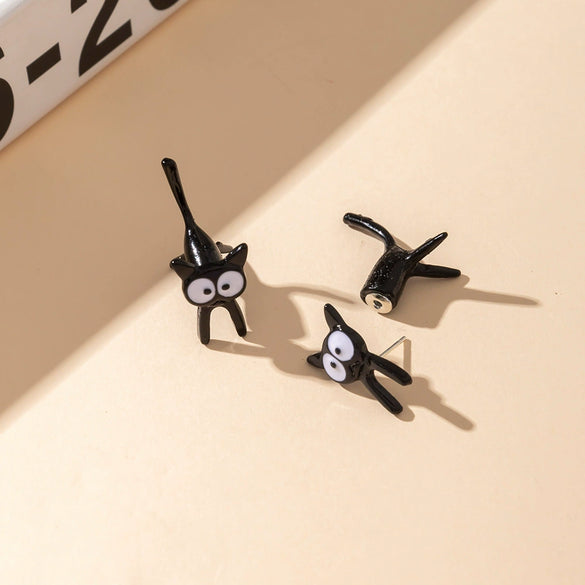 Alloy Cartoon Animals Zodiac Electroplated Women's Earrings