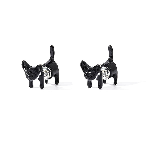 Alloy Cartoon Animals Zodiac Electroplated Women's Earrings