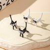 Alloy Cartoon Animals Zodiac Electroplated Women's Earrings