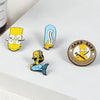 Alloy Cartoon Characters Electroplating Brooch