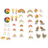 Alloy Cartoon Dripping Oil Handmade Pendant Earrings Jewelry Mobile Phone Shell Accessories Wholesale