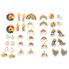 Alloy Cartoon Dripping Oil Handmade Pendant Earrings Jewelry Mobile Phone Shell Accessories Wholesale