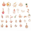 Alloy Cartoon Dripping Oil Handmade Pendant Earrings Jewelry Mobile Phone Shell Accessories Wholesale