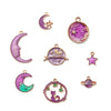 Alloy Cartoon Dripping Oil Handmade Pendant Earrings Jewelry Mobile Phone Shell Accessories Wholesale