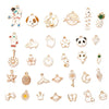 Alloy Cartoon Dripping Oil Handmade Pendant Earrings Jewelry Mobile Phone Shell Accessories Wholesale