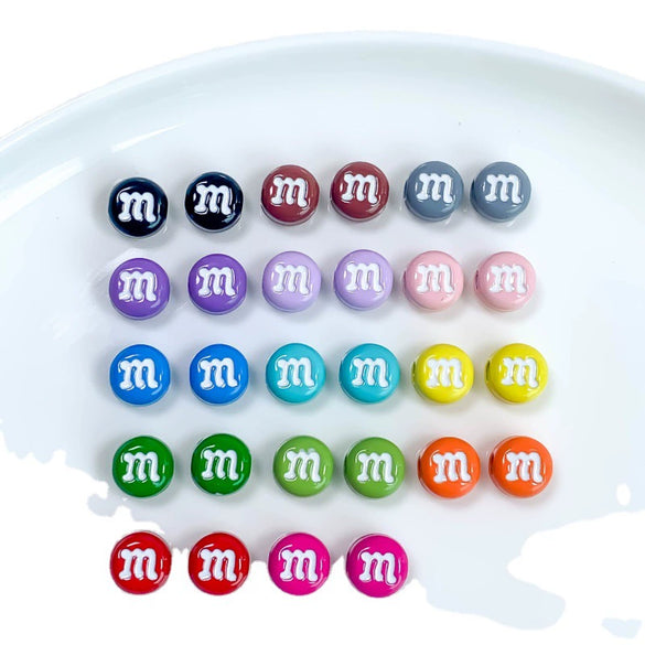Alloy Cartoon Japanese Letters Baking Paint Hair Accessories And Mobile Phone Chain Decoration