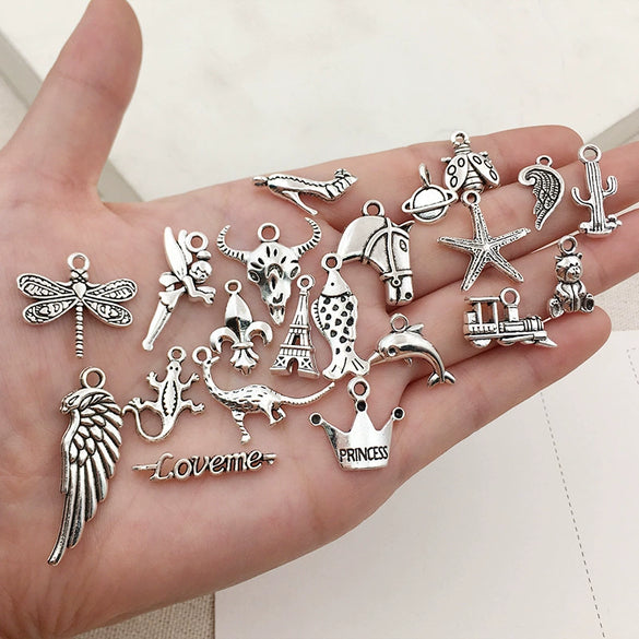 Alloy Cartoon Jewelry Accessories Pendants Electroplated