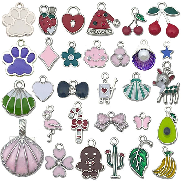 Alloy Cartoon Oil Drop Keychain Pendant Jewelry Accessories