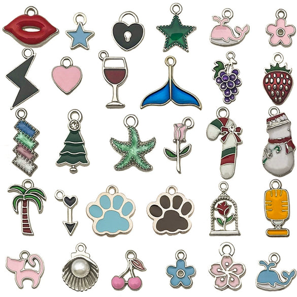 Alloy Cartoon Oil Drop Keychain Pendant Jewelry Accessories