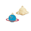 Alloy Cartoon Totem Dripping Oil Style Pendant Necklace Bracelet Earrings Accessories
