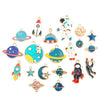 Alloy Cartoon Totem Dripping Oil Style Pendant Necklace Bracelet Earrings Accessories