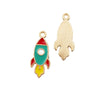 Alloy Cartoon Totem Dripping Oil Style Pendant Necklace Bracelet Earrings Accessories