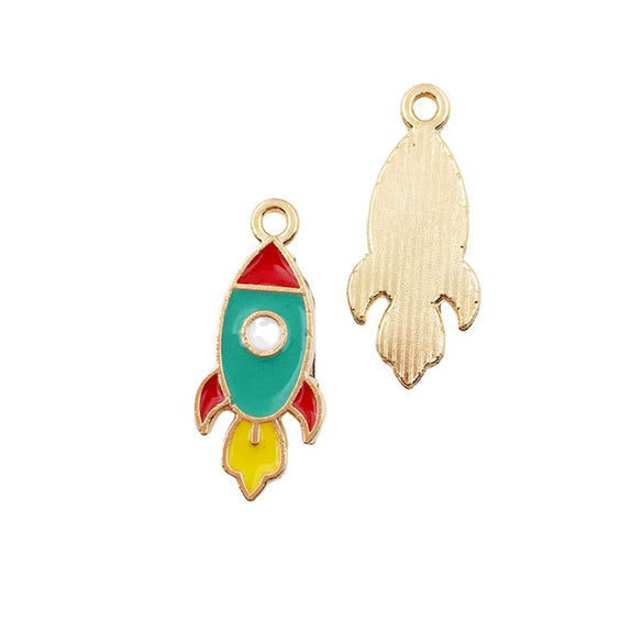Alloy Cartoon Totem Dripping Oil Style Pendant Necklace Bracelet Earrings Accessories
