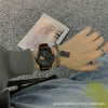 Alloy Casual Sports Watch For Teenager Students Waterproof Quartz Large Dial Leisure Style