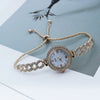 Alloy Casual Women's Round Diamond Quartz Watch