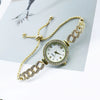 Alloy Casual Women's Round Diamond Quartz Watch