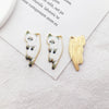 Alloy Cat Dripping Oil Pendant Accessories For Diy Jewelry