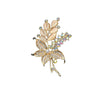 Alloy Cat's Eye Stone Brooch Electroplating Geometric Style Antiglare Unisex Accessories