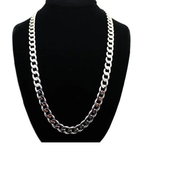 Alloy Chain Hip-Hop Fashion Simple Necklace Wide Long Necklace