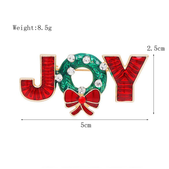 Alloy Christmas Brooch With Cartoon Christmas Tree Old Man And Snowman Designs Dripping Oil Finish Merry Christmas Pin For Women And Men