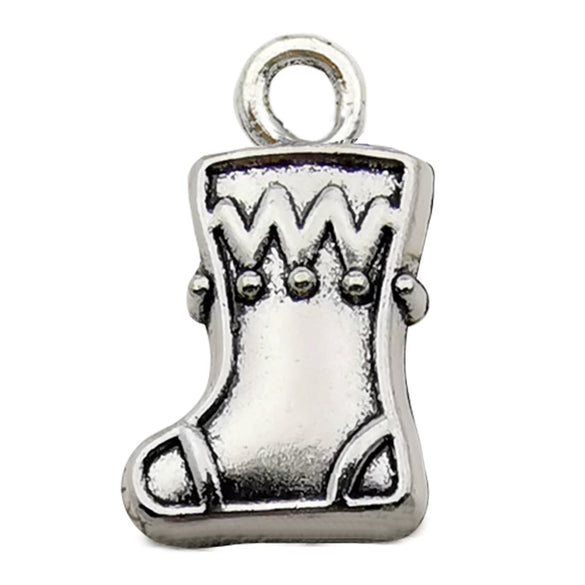 Alloy Christmas Series Pendant Accessories With Snowman Christmas Tree Deer Snowflake Natural Style Electroplating Treatment