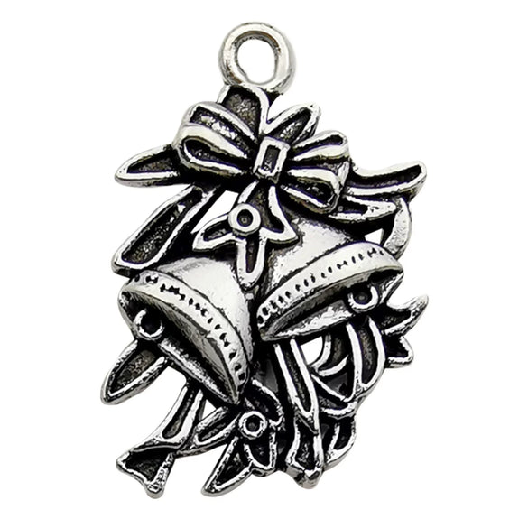 Alloy Christmas Series Pendant Accessories With Snowman Christmas Tree Deer Snowflake Natural Style Electroplating Treatment