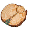 Alloy Christmas Tree Keychain Pendant With Key Ring Simple Holiday Ornament Accessory For Decorative Use