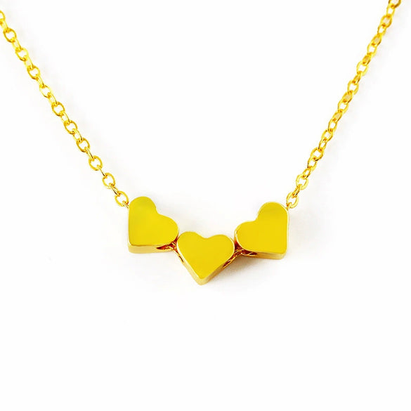 Alloy Clavicle Chain Simple Style Electroplating Women's Necklace