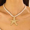 Alloy Conch Animal Zodiac Retro Exaggerated Female Pendant Necklace