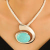Alloy Conch Animal Zodiac Retro Exaggerated Female Pendant Necklace
