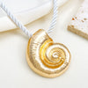 Alloy Conch Animal Zodiac Retro Exaggerated Female Pendant Necklace