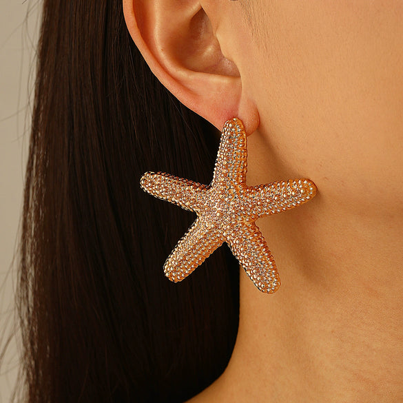 Alloy Conch Animal Zodiac Retro Exaggerated Female Pendant Necklace