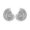 Alloy Conch Earrings Geometric Style Electroplating For Women