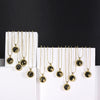 Alloy Constellation Pendant O Chain Necklace With Electroplated Finish Unisex Fashion Jewelry For Couples And Best Friends