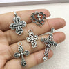 Alloy Crosses Electroplating Diy Jewelry Accessories Pendant Necklace Sweater Chain Decoration Material